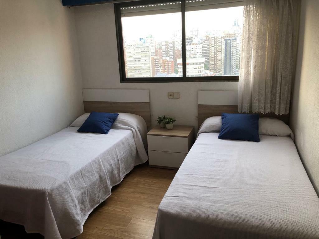 Benidorm 1ª Linea Playa Levante, Garage, Wifi, Climatizacion Exterior foto