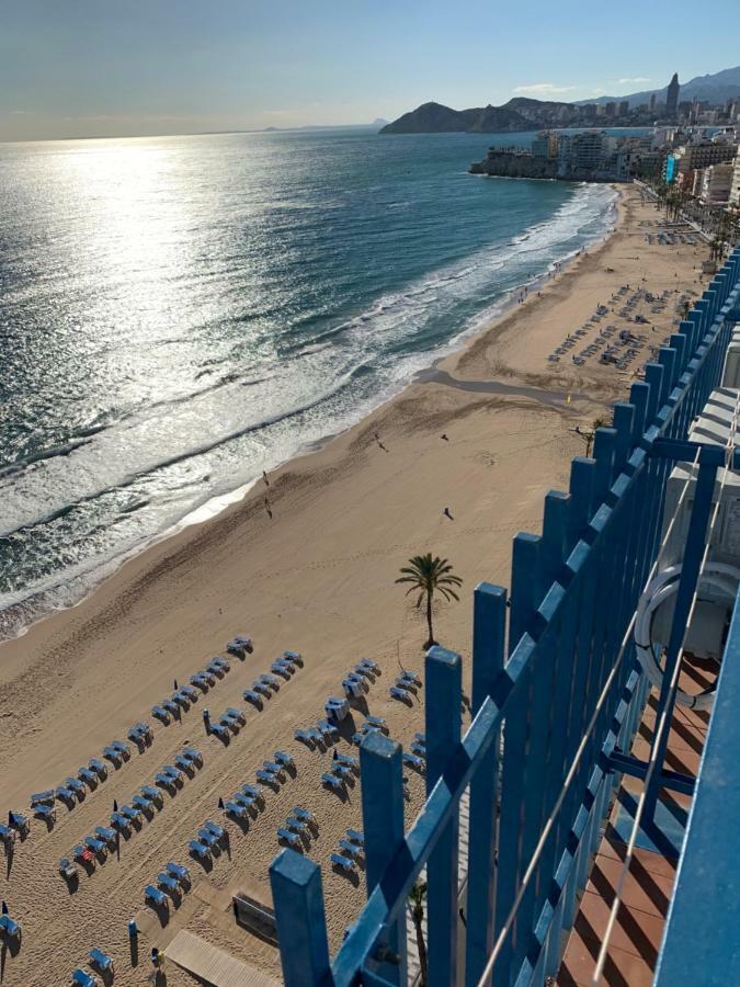 Benidorm 1ª Linea Playa Levante, Garage, Wifi, Climatizacion Exterior foto